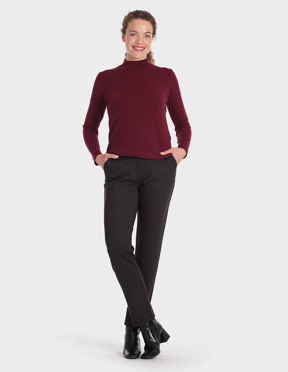 Suéter cuello redondo para mujer 3