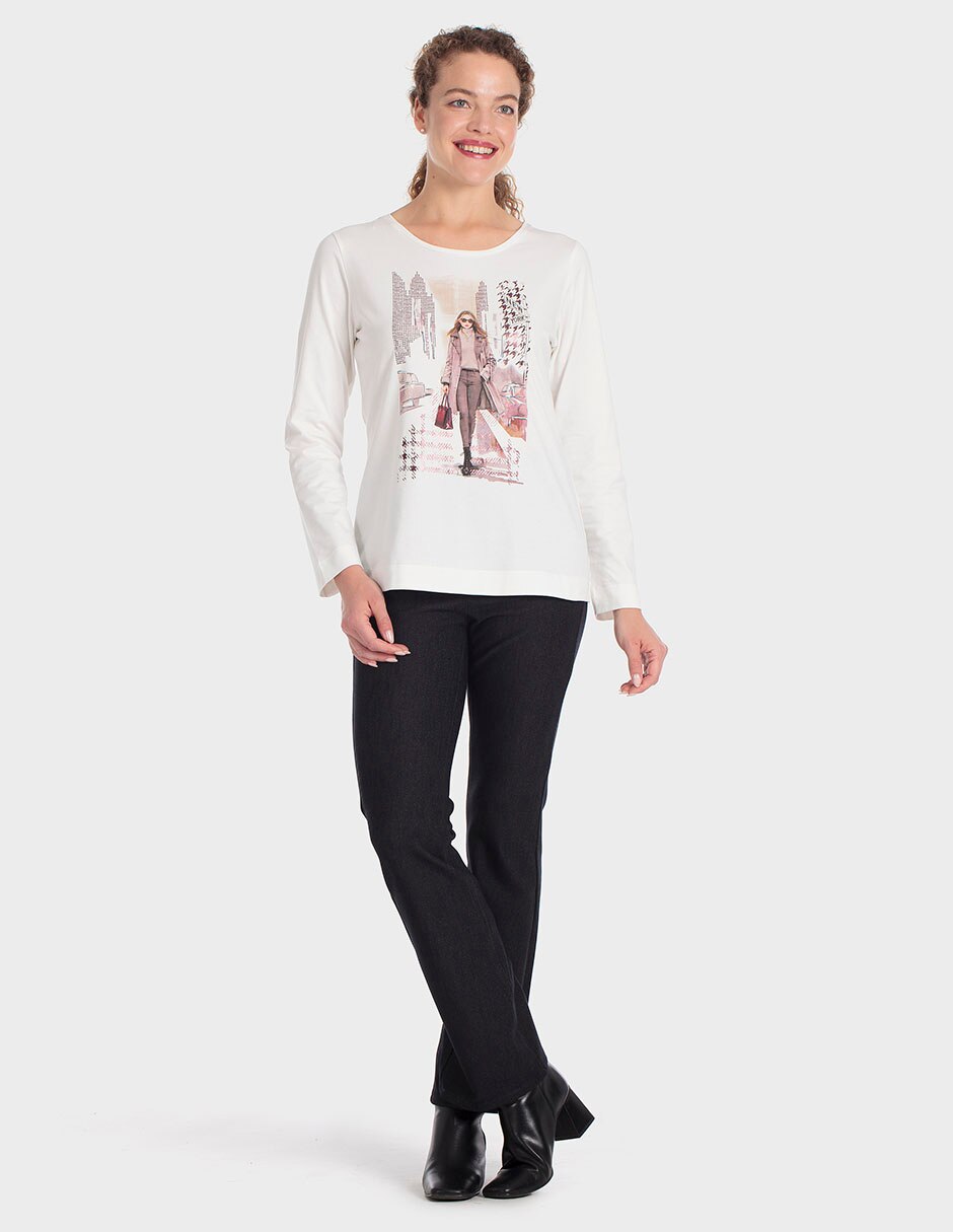 Pantalón flare para mujer 3