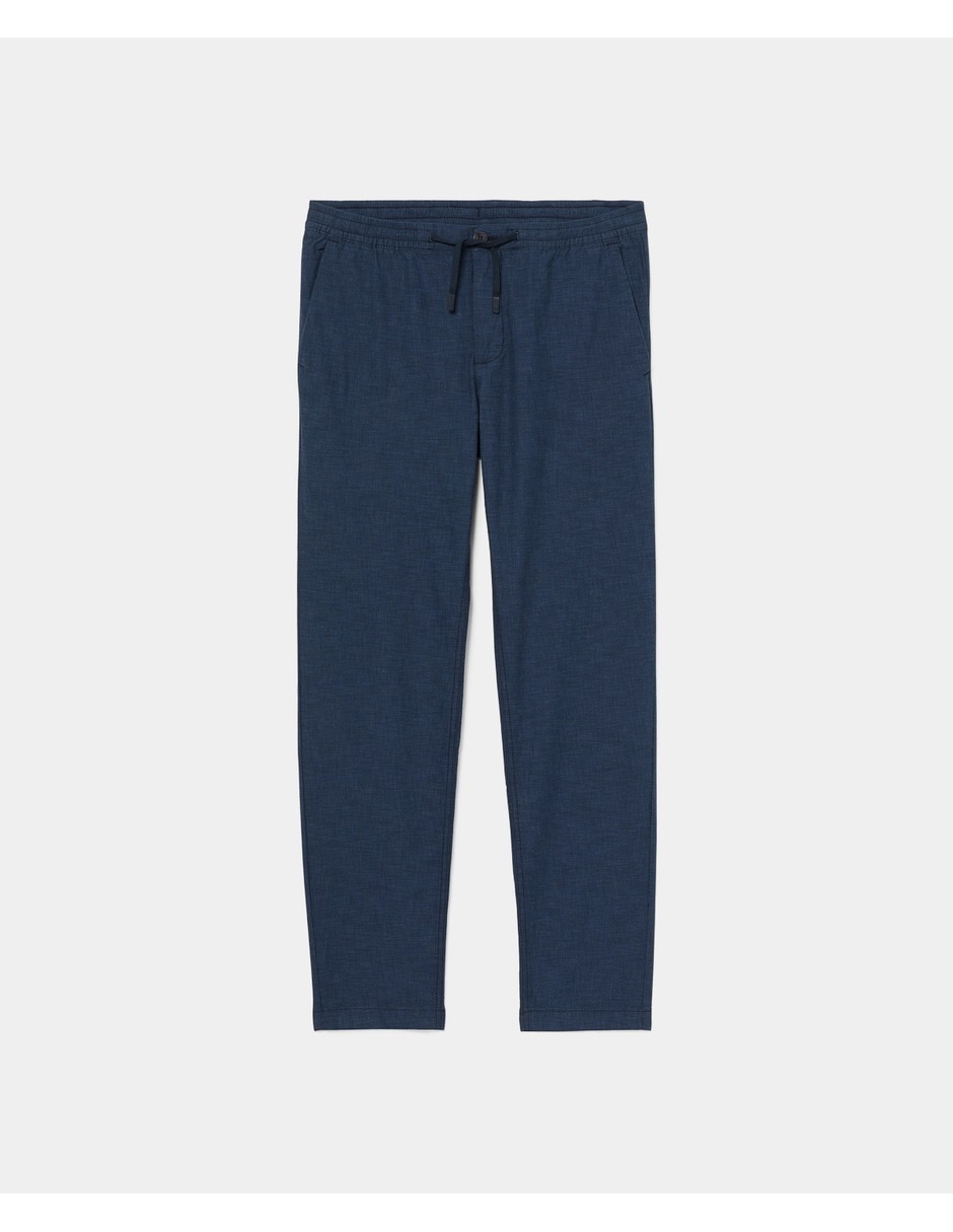 Pantalón casual regular de algodón para hombre 6