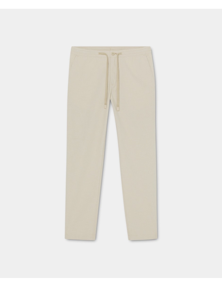 Pantalón casual regular de algodón para hombre 6