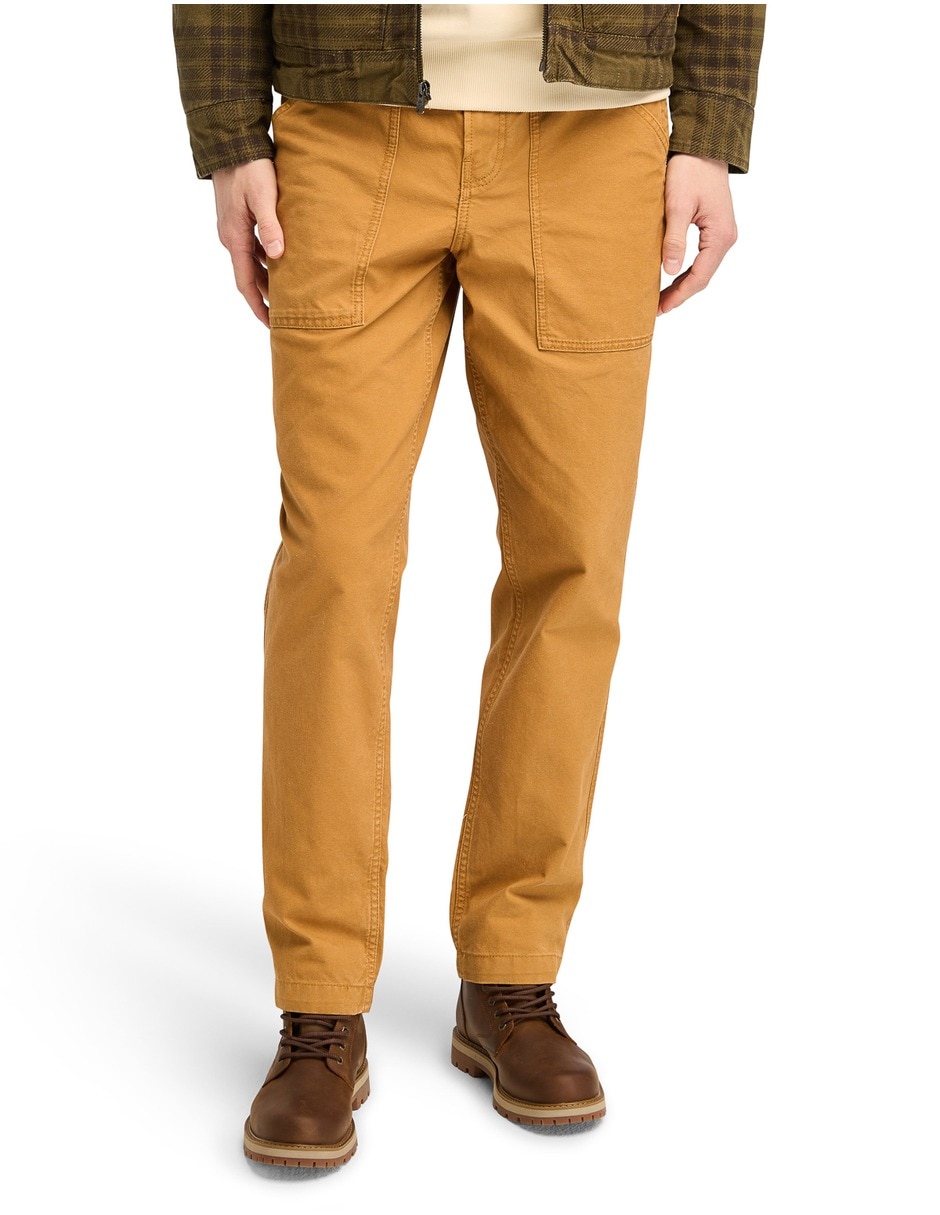 Pantalón casual regular goffstown washed canvas de algodón para hombre Pantalón casual regular goffstown washed canvas de algodón para hombre