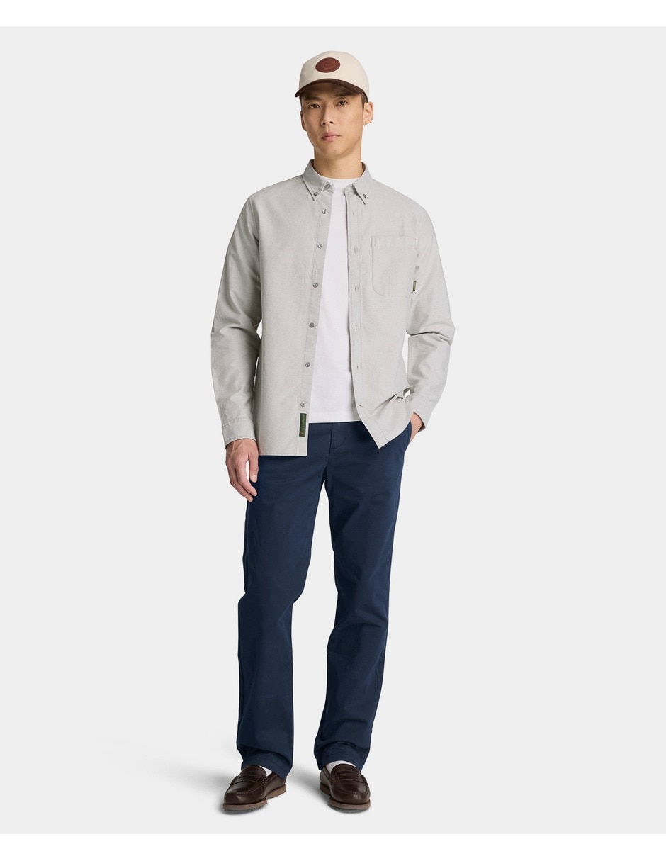 Pantalón casual regular para hombre 4