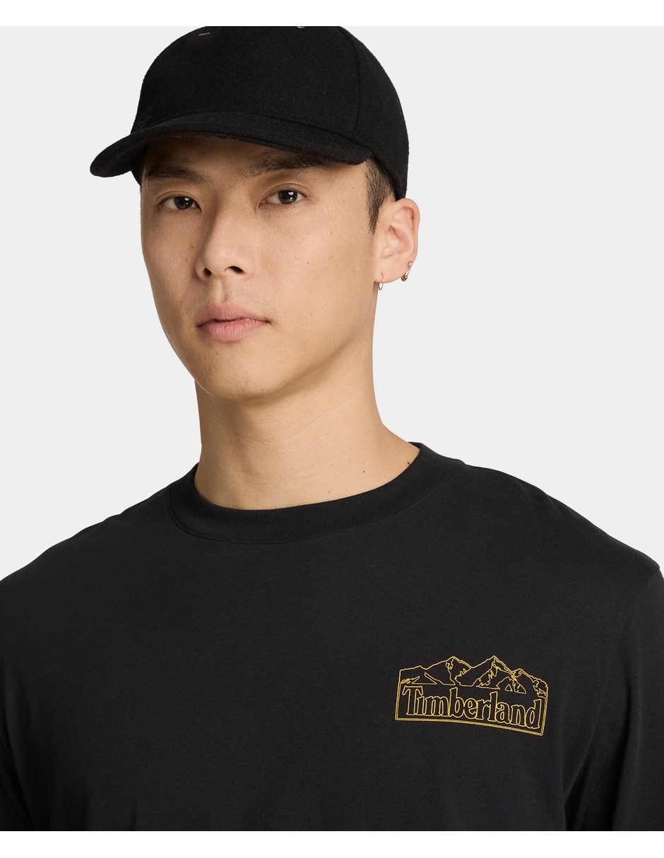 Playera timberland cuello redondo para hombre 3