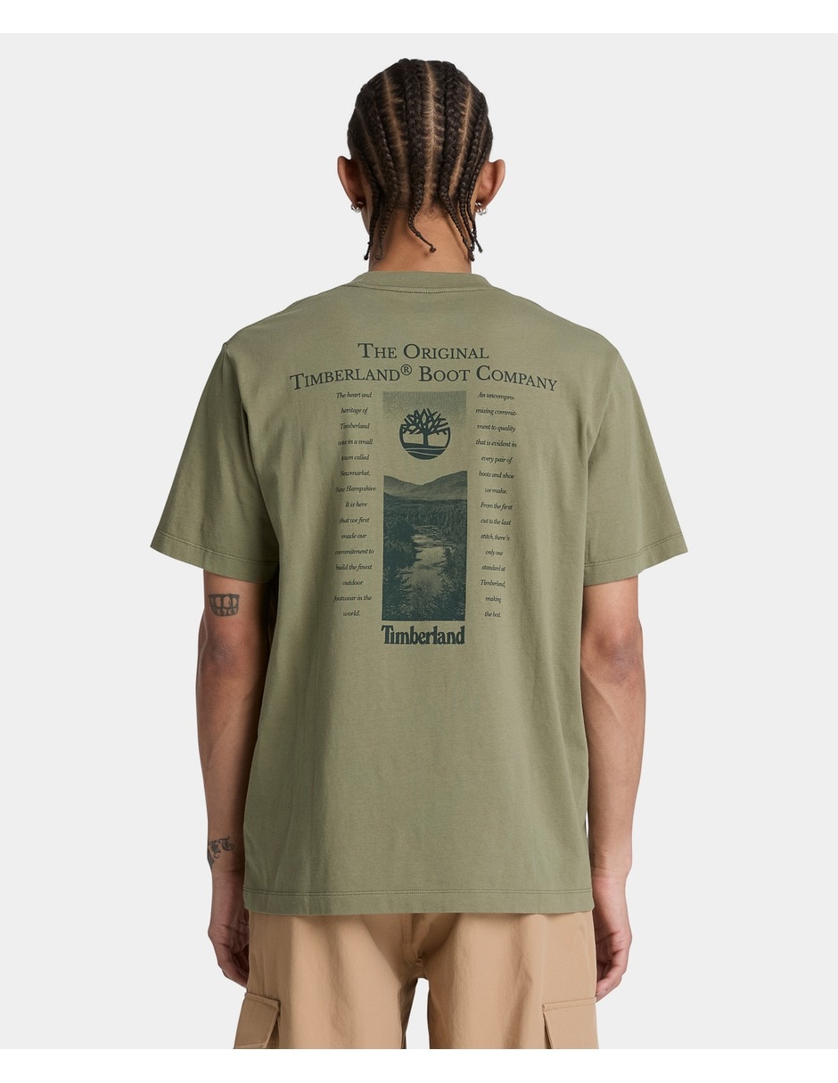 Playera new hampshire heritage cuello redondo para hombre