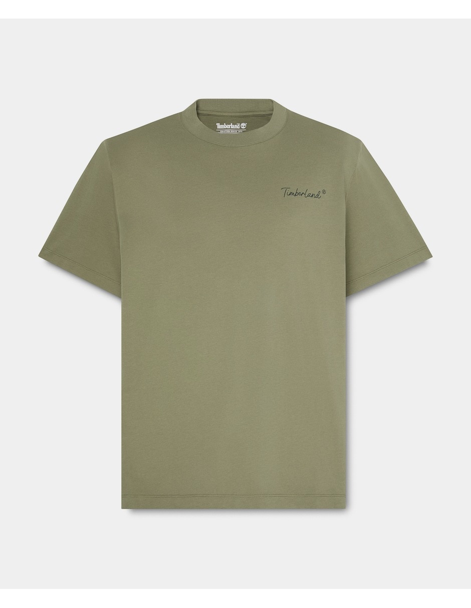 Playera timberland new hampshire heritage cuello redondo para hombre 2