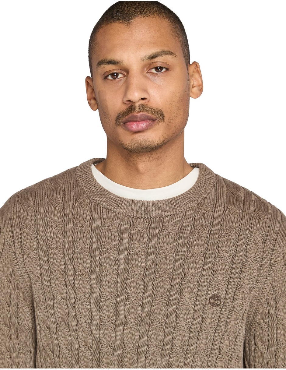 Suéter cuello redondo para hombre 4