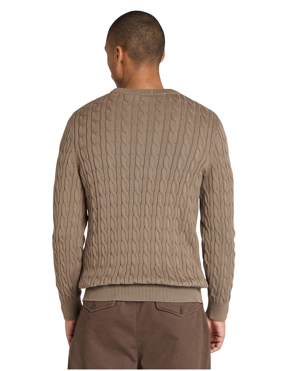 Suéter cuello redondo para hombre 3