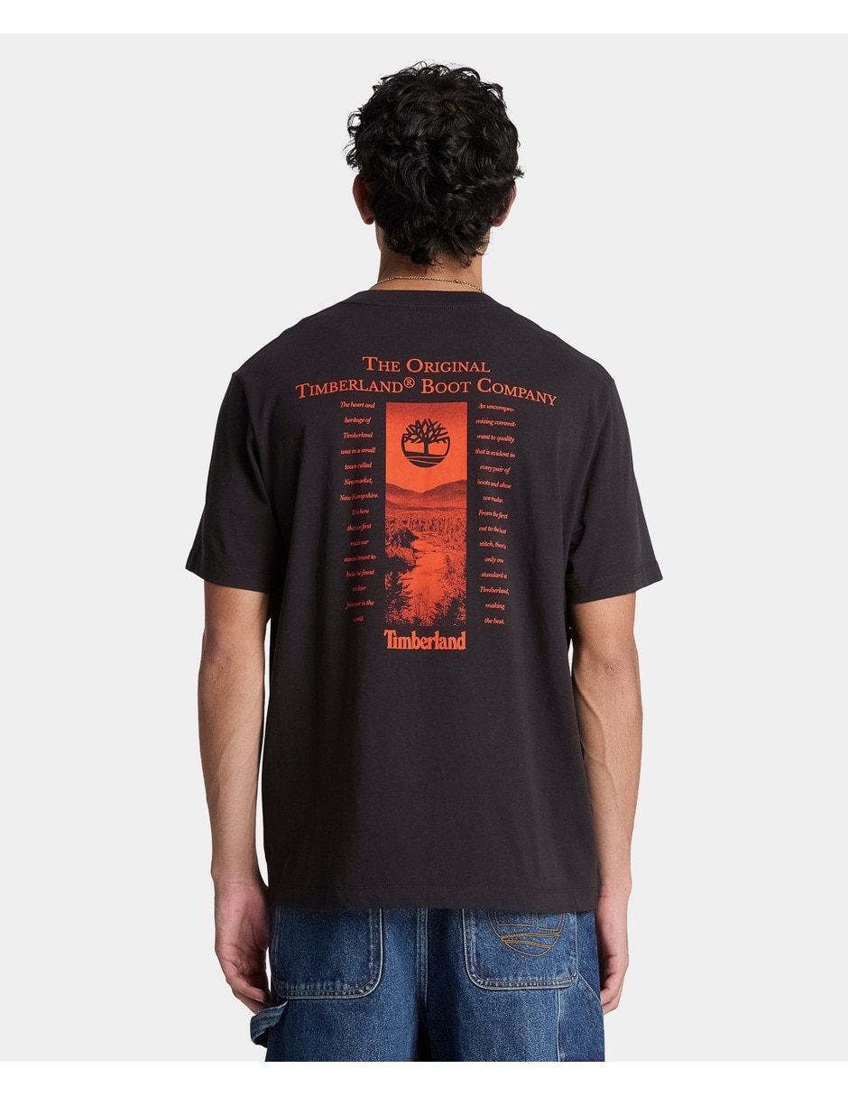 Playera new hampshire heritage cuello redondo para hombre