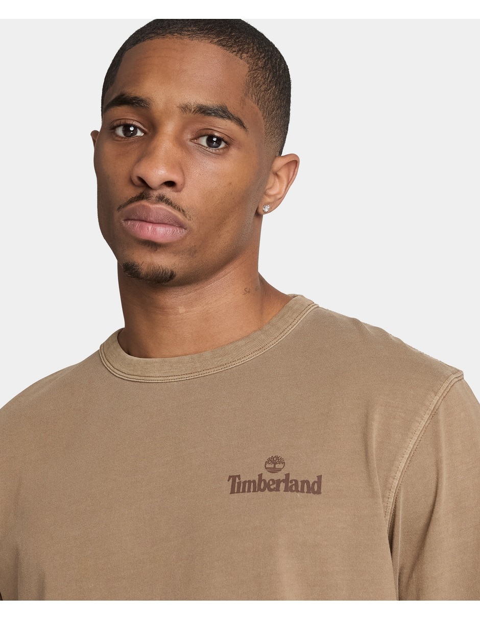 Playera timberland south cabot cuello redondo para hombre 4