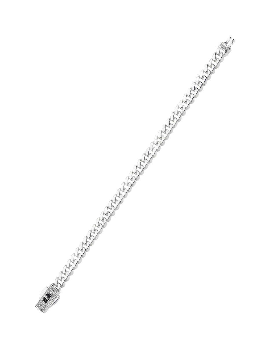 Pulsera de plata con zirconia p 925 4