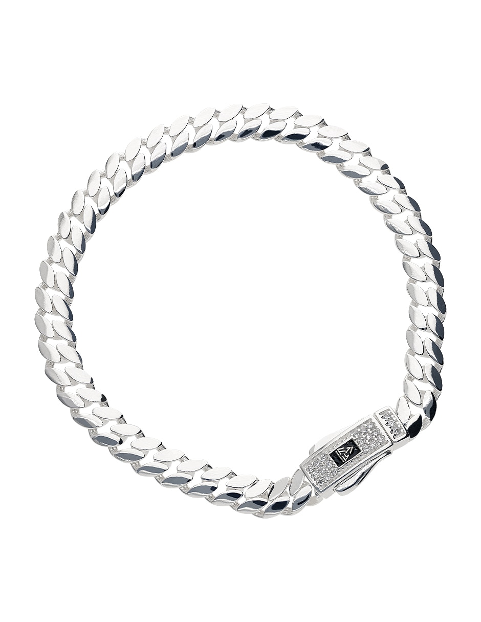 Pulsera de plata con zirconia p 925 Pulsera de plata con zirconia p 925