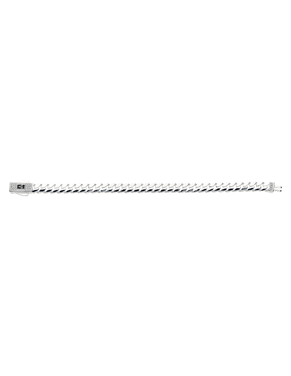 Pulsera de plata con zirconia p 925 4