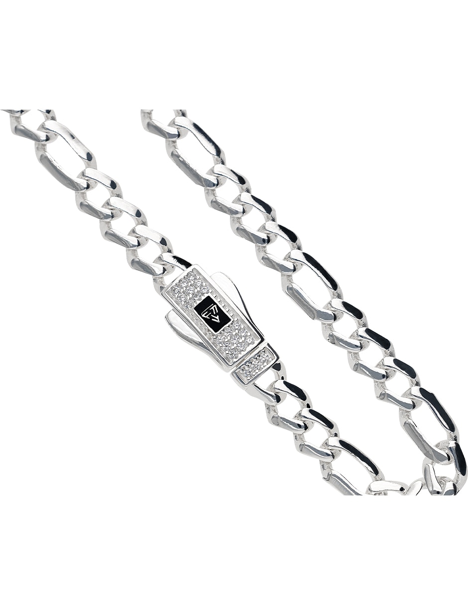 Pulsera de plata con zirconia p 925 2