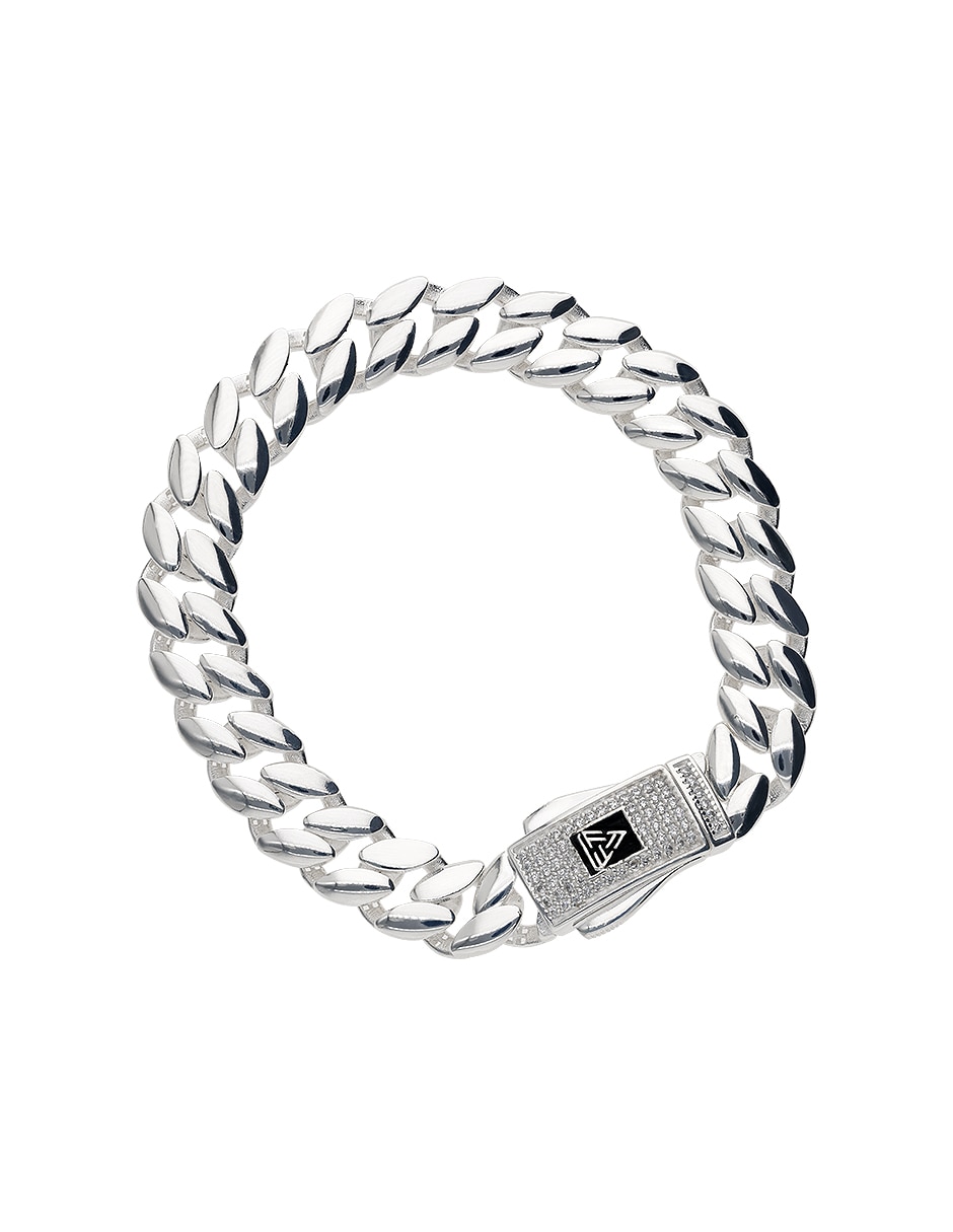 Pulsera de plata con zirconia p 925 Pulsera de plata con zirconia p 925