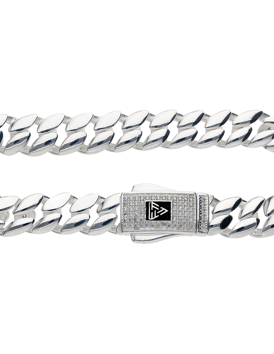 Pulsera fonelli de plata con zirconia p 925 3