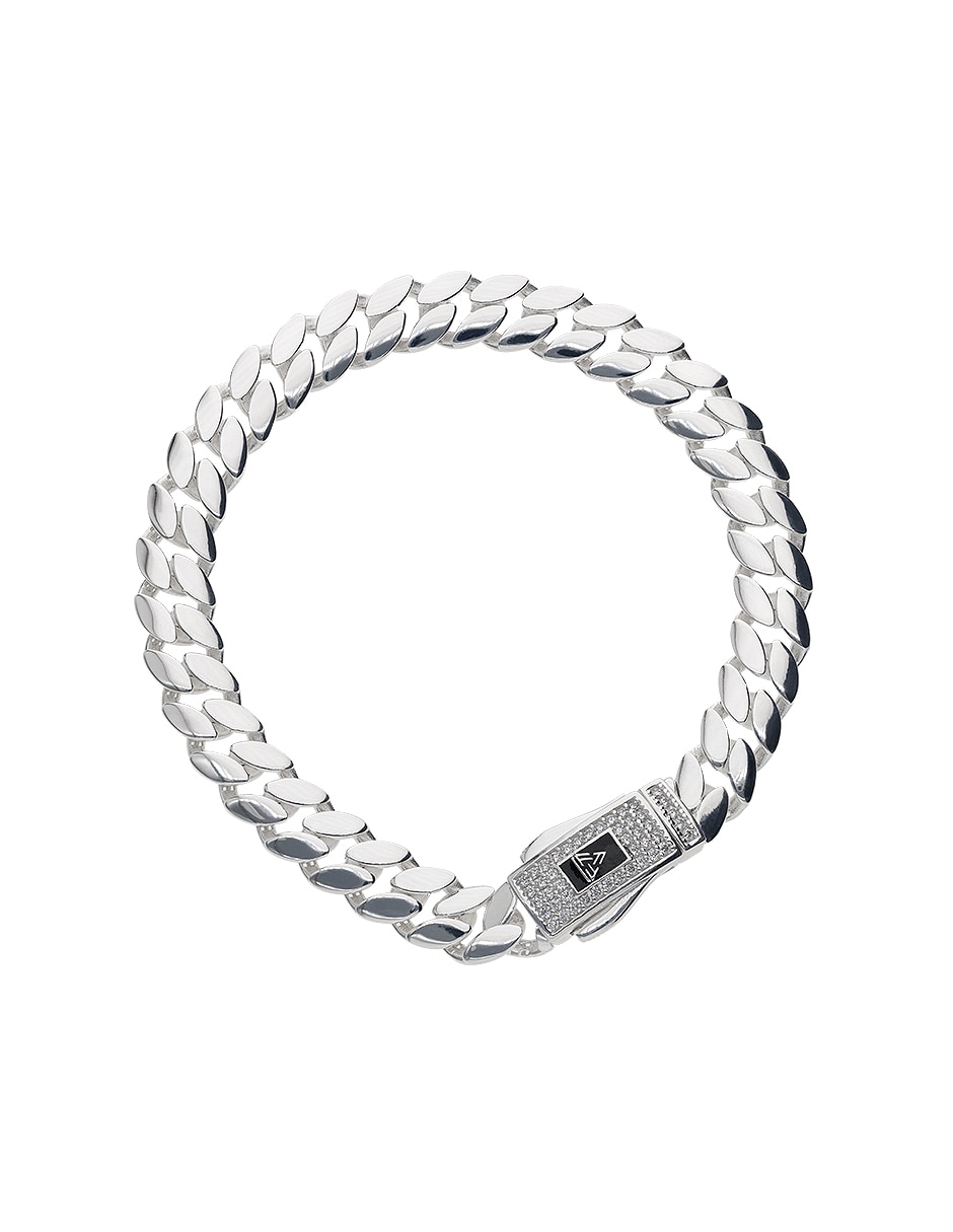 Pulsera de plata con zirconia p 925 Pulsera de plata con zirconia p 925