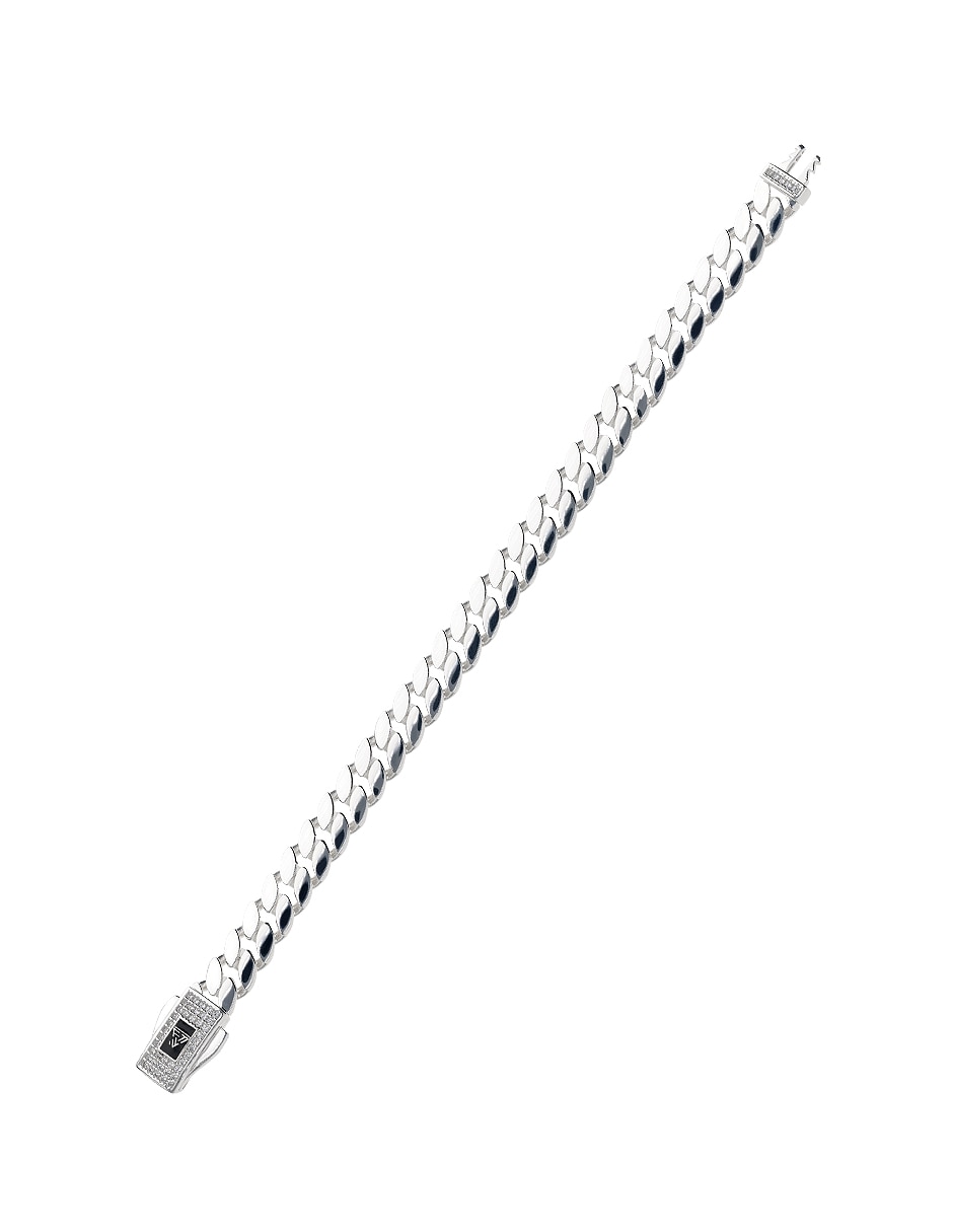Pulsera de plata con zirconia p 925 4