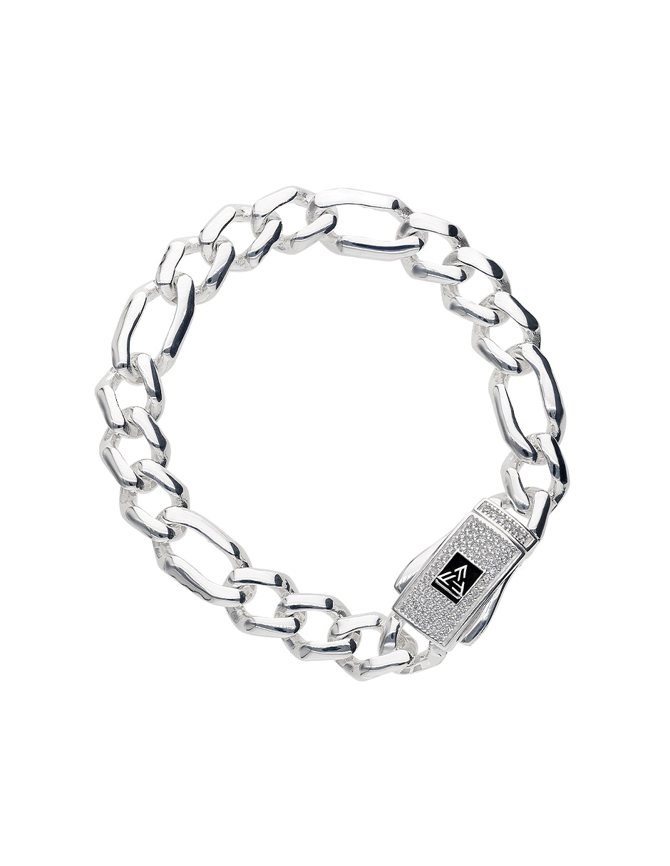 Pulsera de plata con zirconia p 925 Pulsera de plata con zirconia p 925