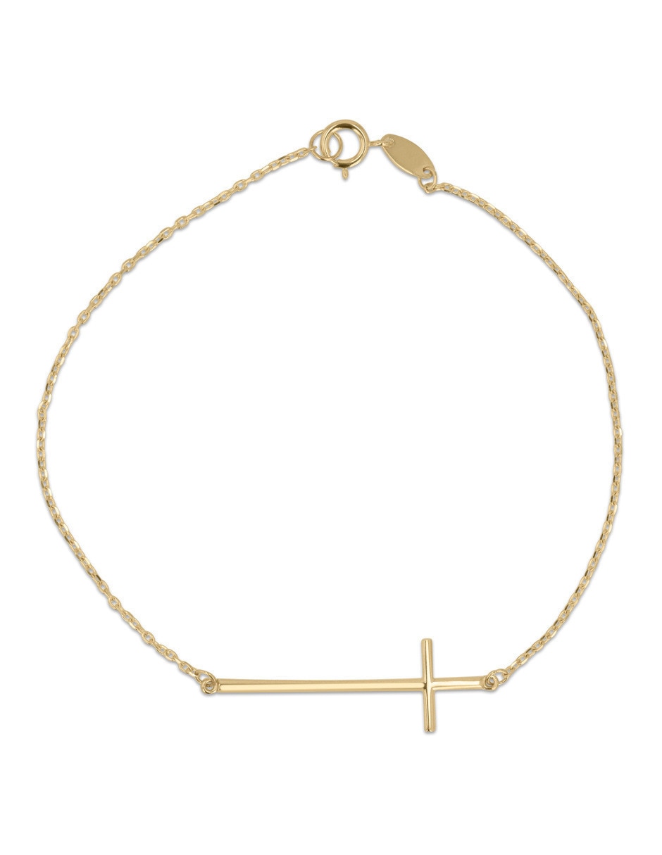 Pulsera de oro amarillo con 14 k