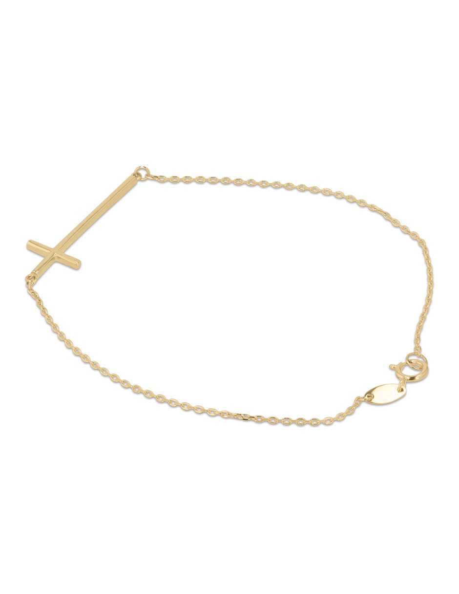 Pulsera de oro amarillo con 14 k 3