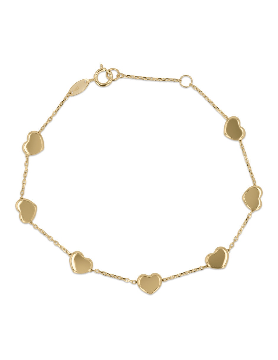 Pulsera de oro amarillo con 14 k