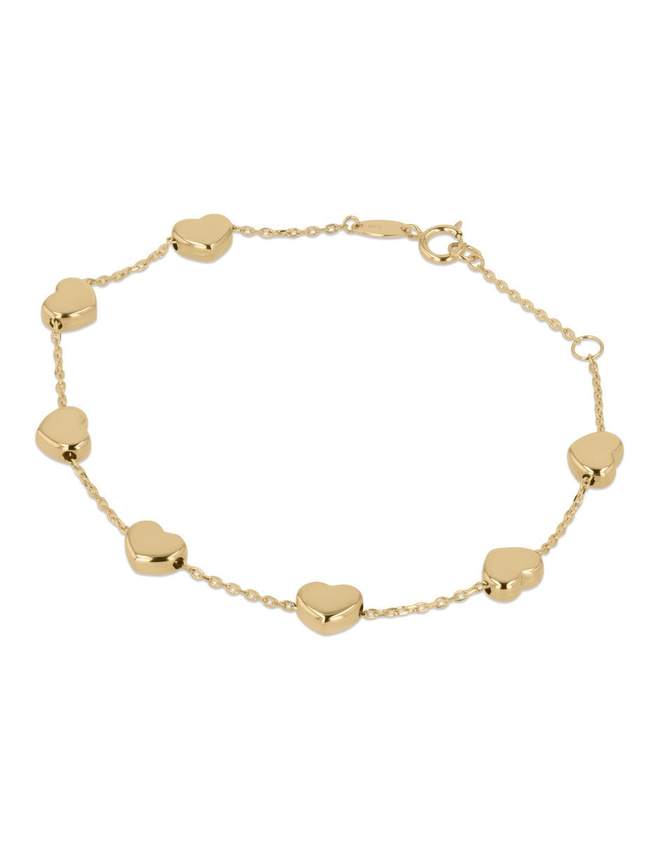 Pulsera de oro amarillo con 14 k 4