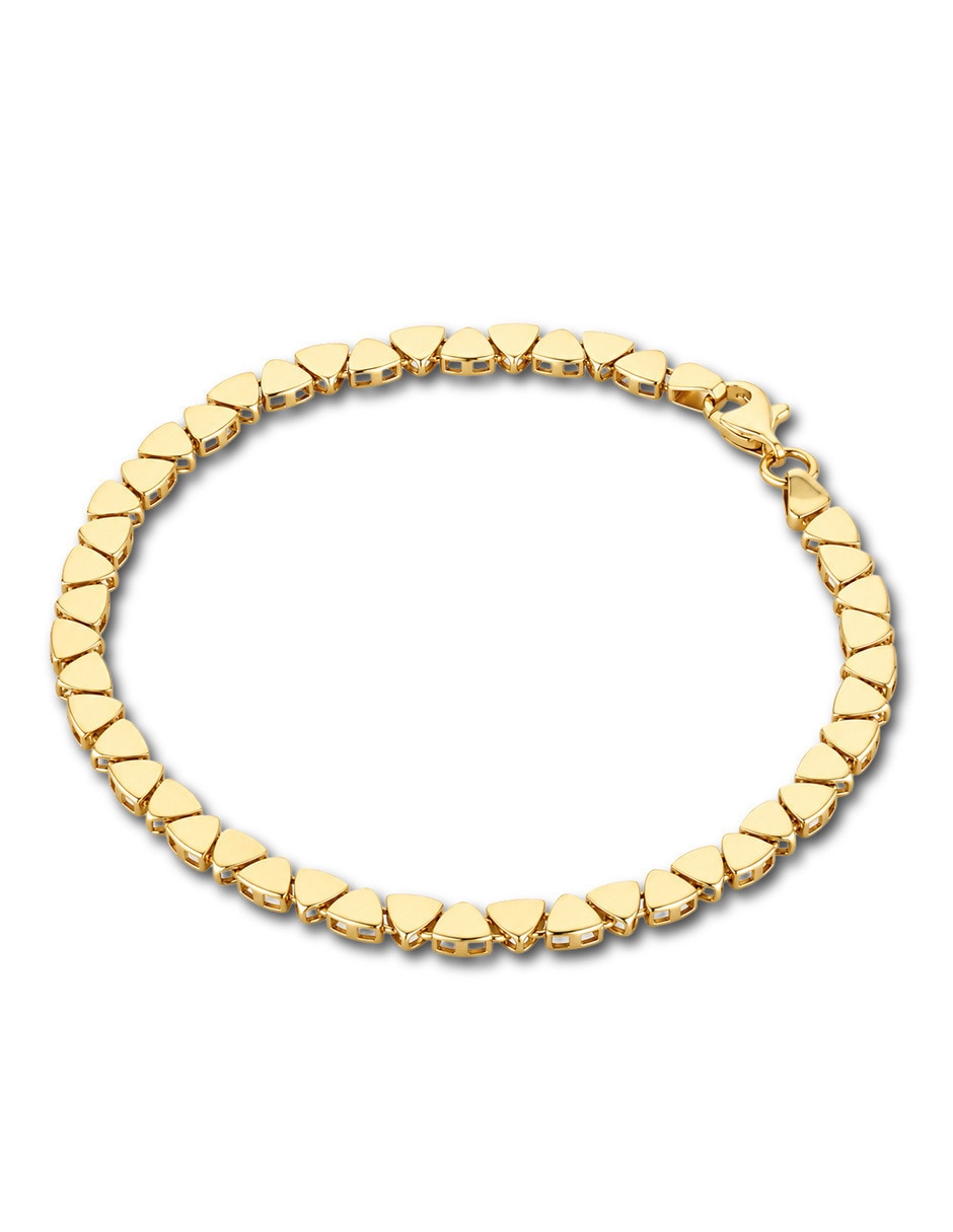 Pulsera de oro amarillo con 10 k 4