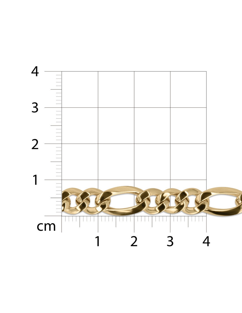Pulsera de oro amarillo con 14 k 5