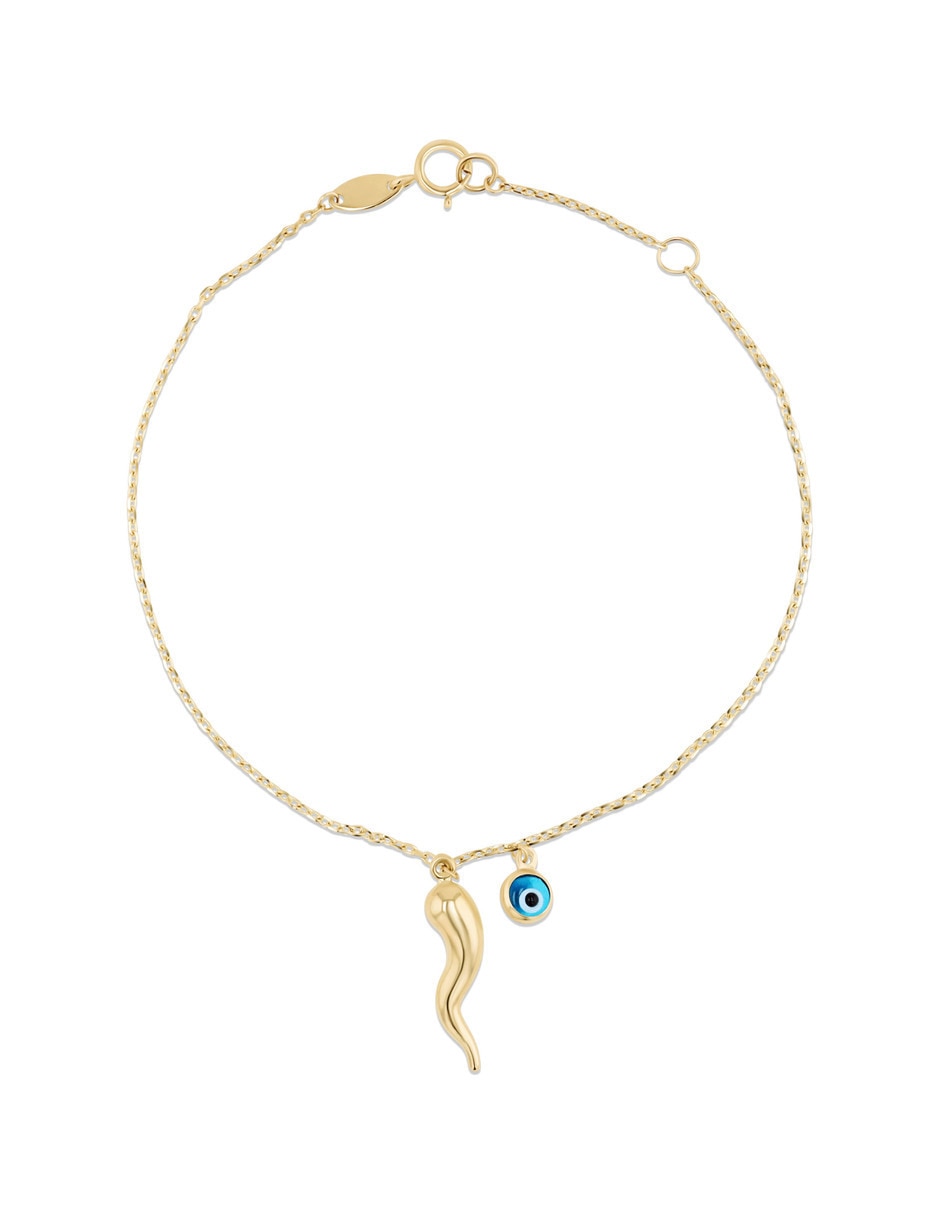 Pulsera de oro amarillo con 14 k Pulsera de oro amarillo con 14 k
