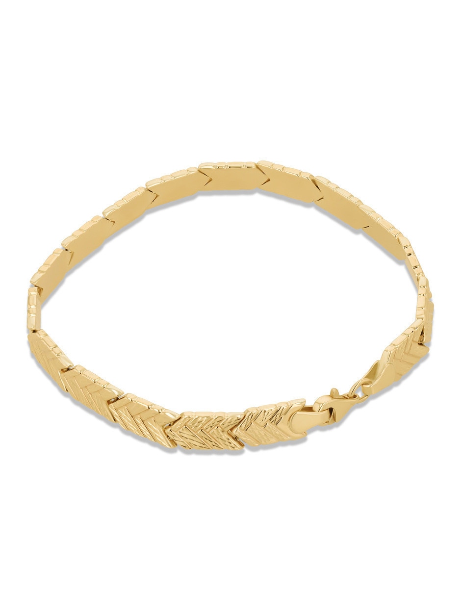 Pulsera de oro amarillo con 10 k 3