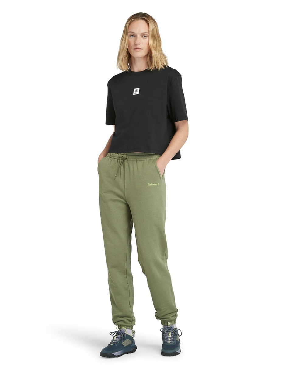 Playera manga corta cuello redondo para mujer 5