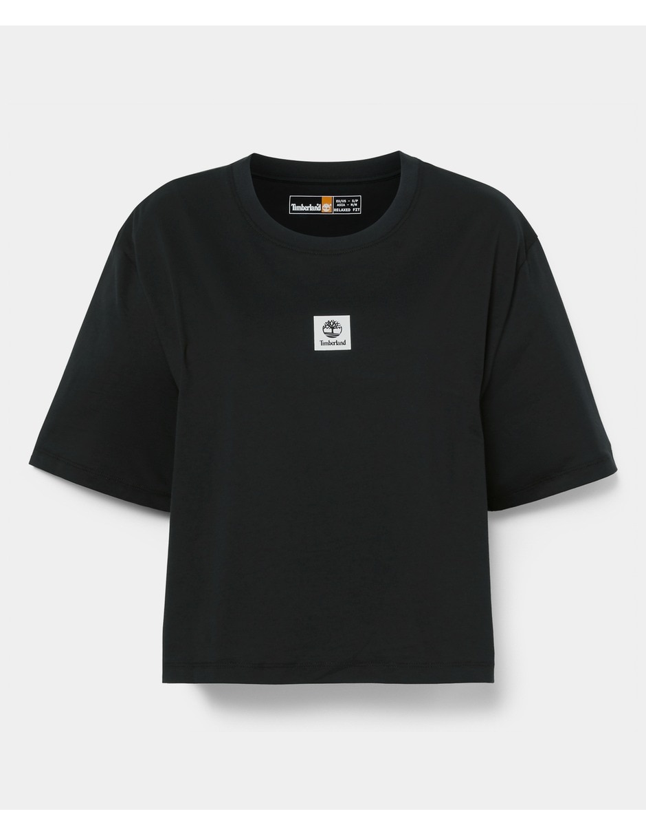 Playera manga corta cuello redondo para mujer 6