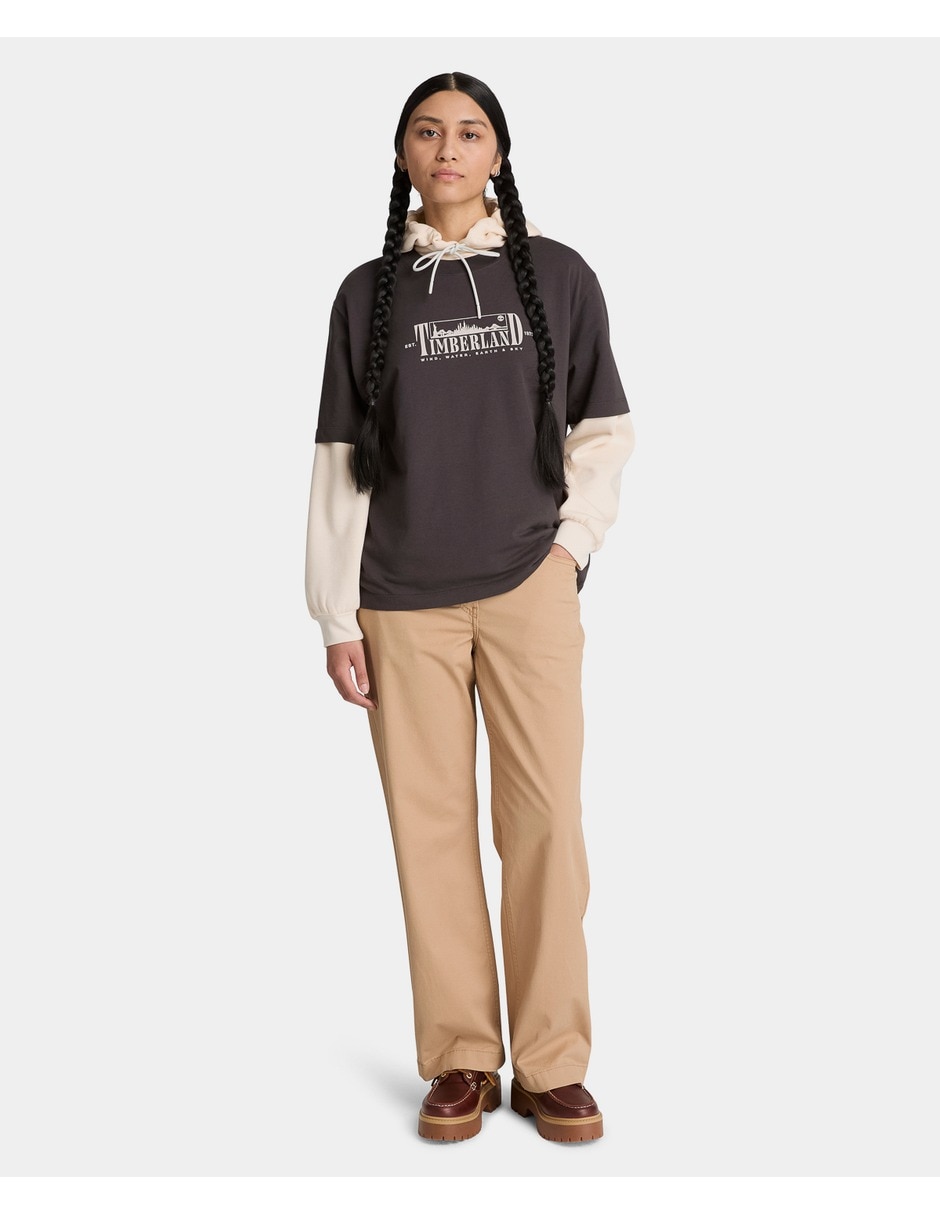 Playera manga corta cuello redondo para mujer 5