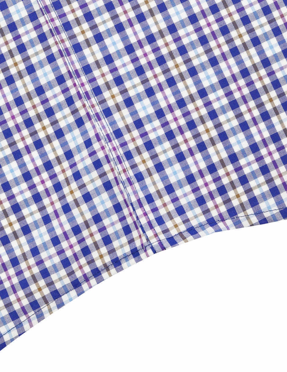 Camisa casual de algodón manga corta para hombre 2