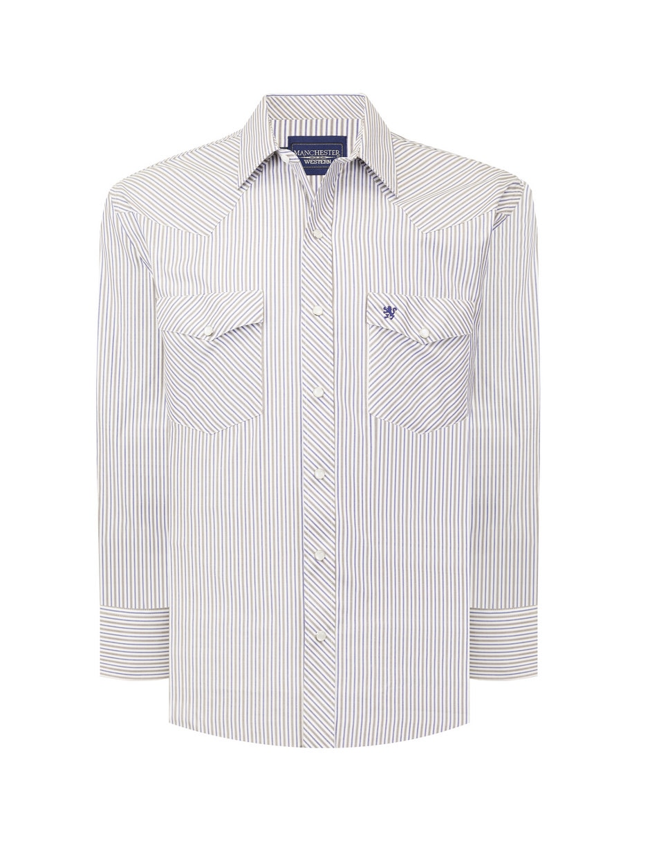 Camisa casual de algodón manga larga para hombre Camisa casual de algodón manga larga para hombre