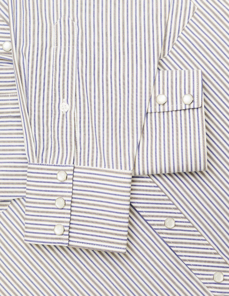 Camisa casual de algodón manga larga para hombre 2