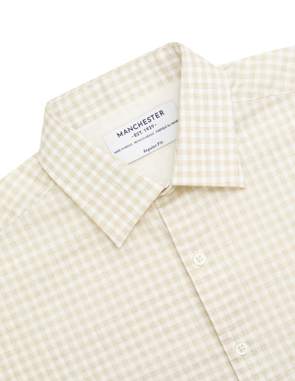 Camisa casual de algodón manga larga para hombre 2