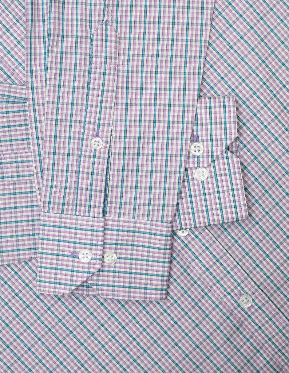 Camisa casual de algodón manga larga para hombre 2
