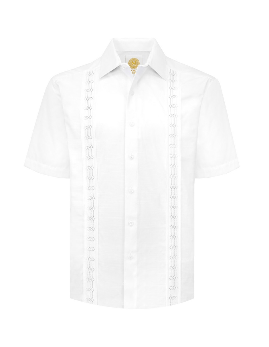 Camisa casual de algodón manga corta para hombre 1