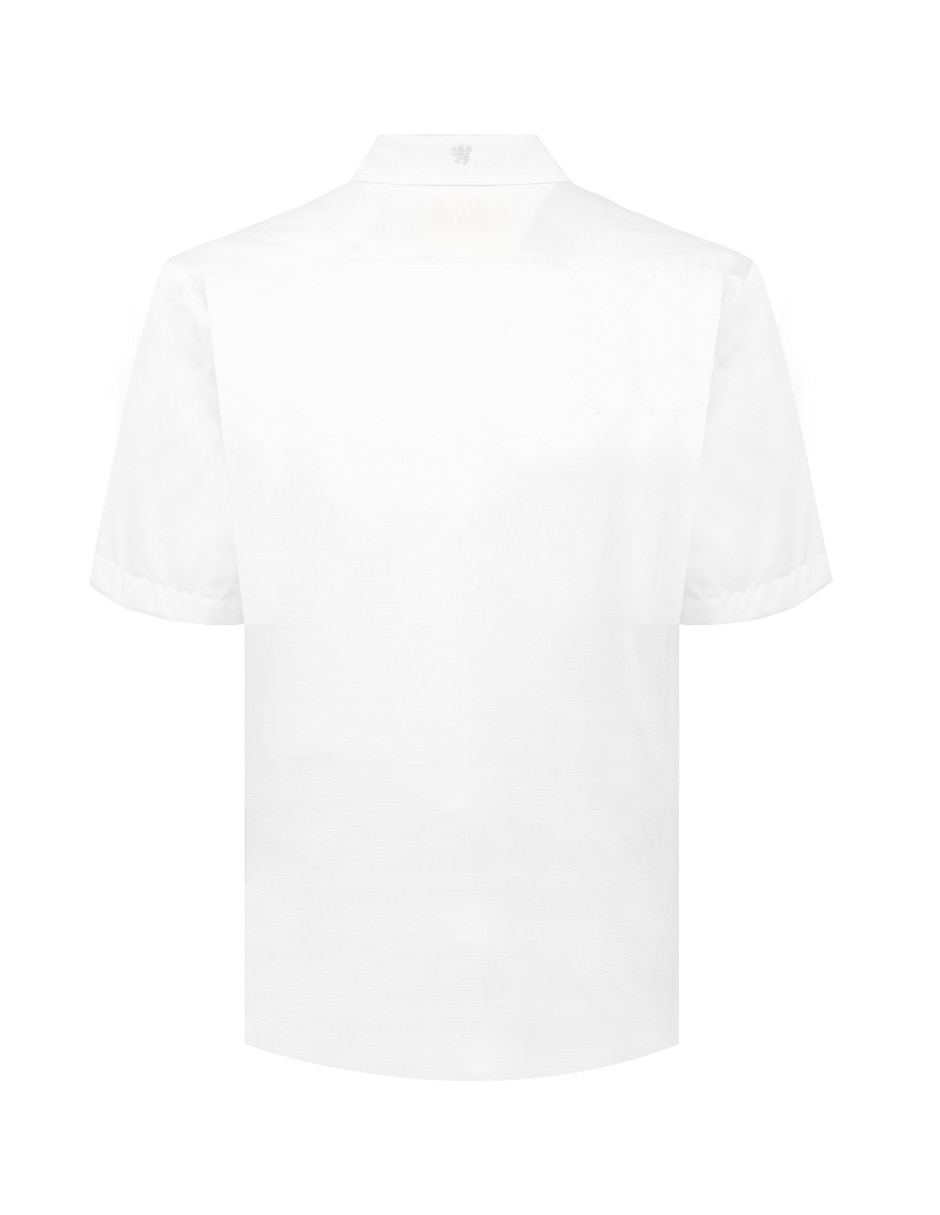 Camisa casual de algodón manga corta para hombre 5
