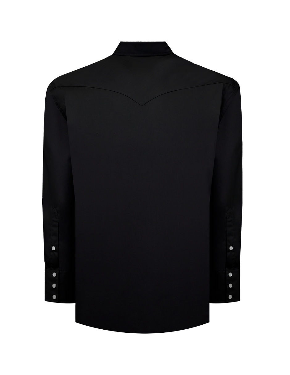 Camisa casual de algodón manga larga para hombre 5