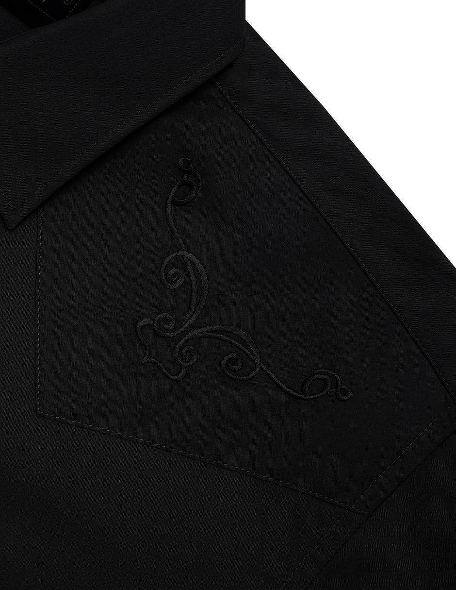 Camisa casual de algodón manga larga para hombre 2