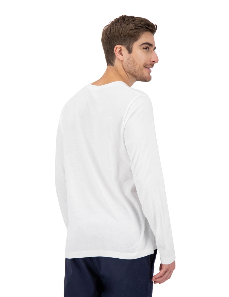 Playera cuello redondo para hombre