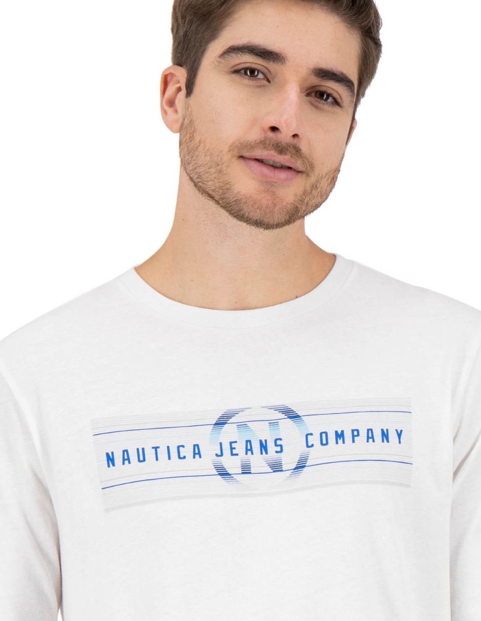 Playera cuello redondo para hombre