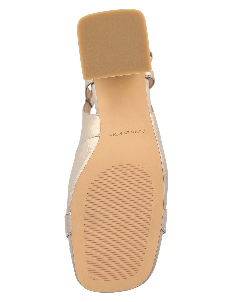 Zapatilla de piel 4