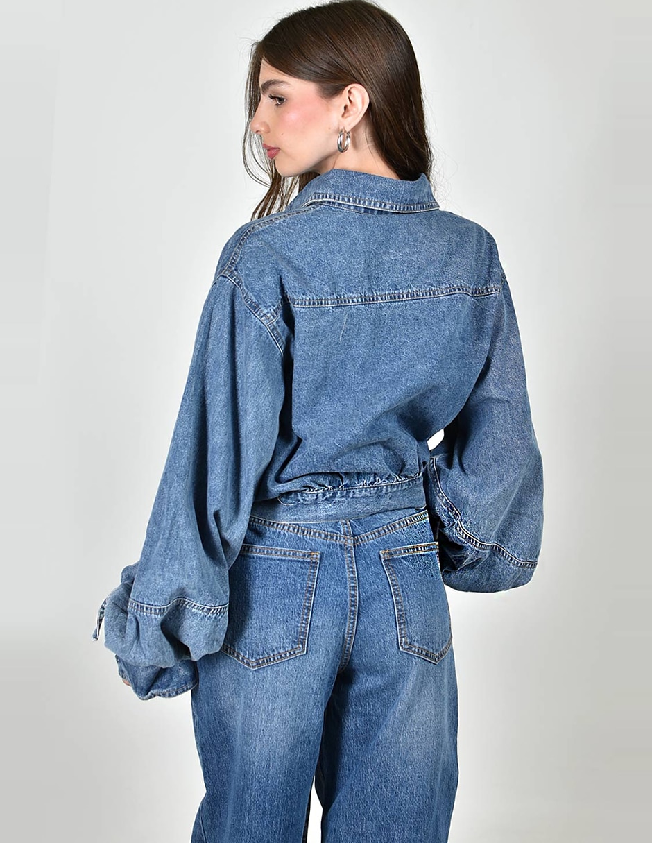Blusa manga larga para mujer 5