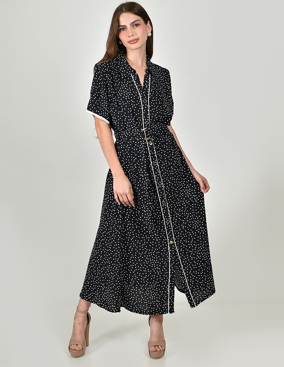 Vestido midi casual para mujer