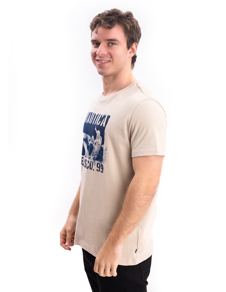 Playera cuello redondo para hombre 5