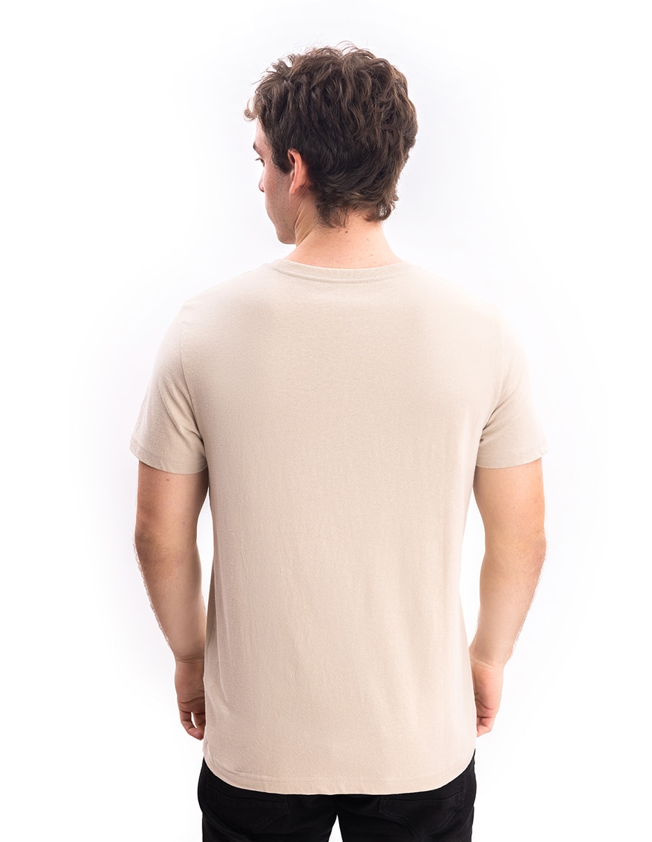 Playera cuello redondo para hombre 4