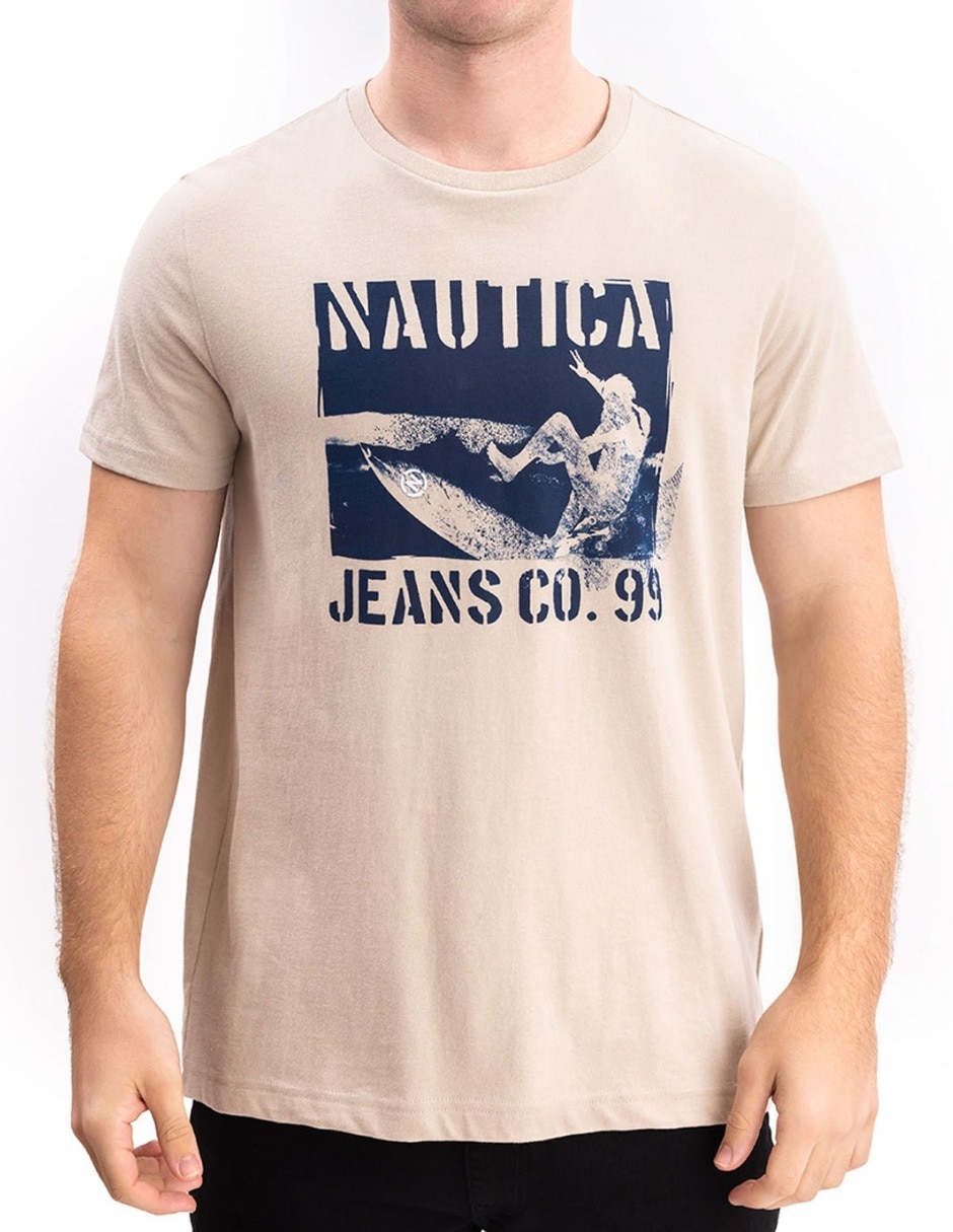 Playera cuello redondo para hombre 2